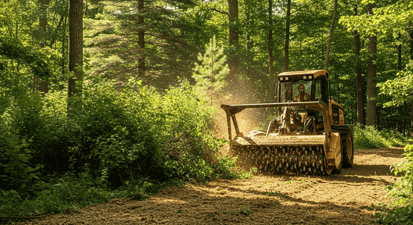 Forestry Mulching background